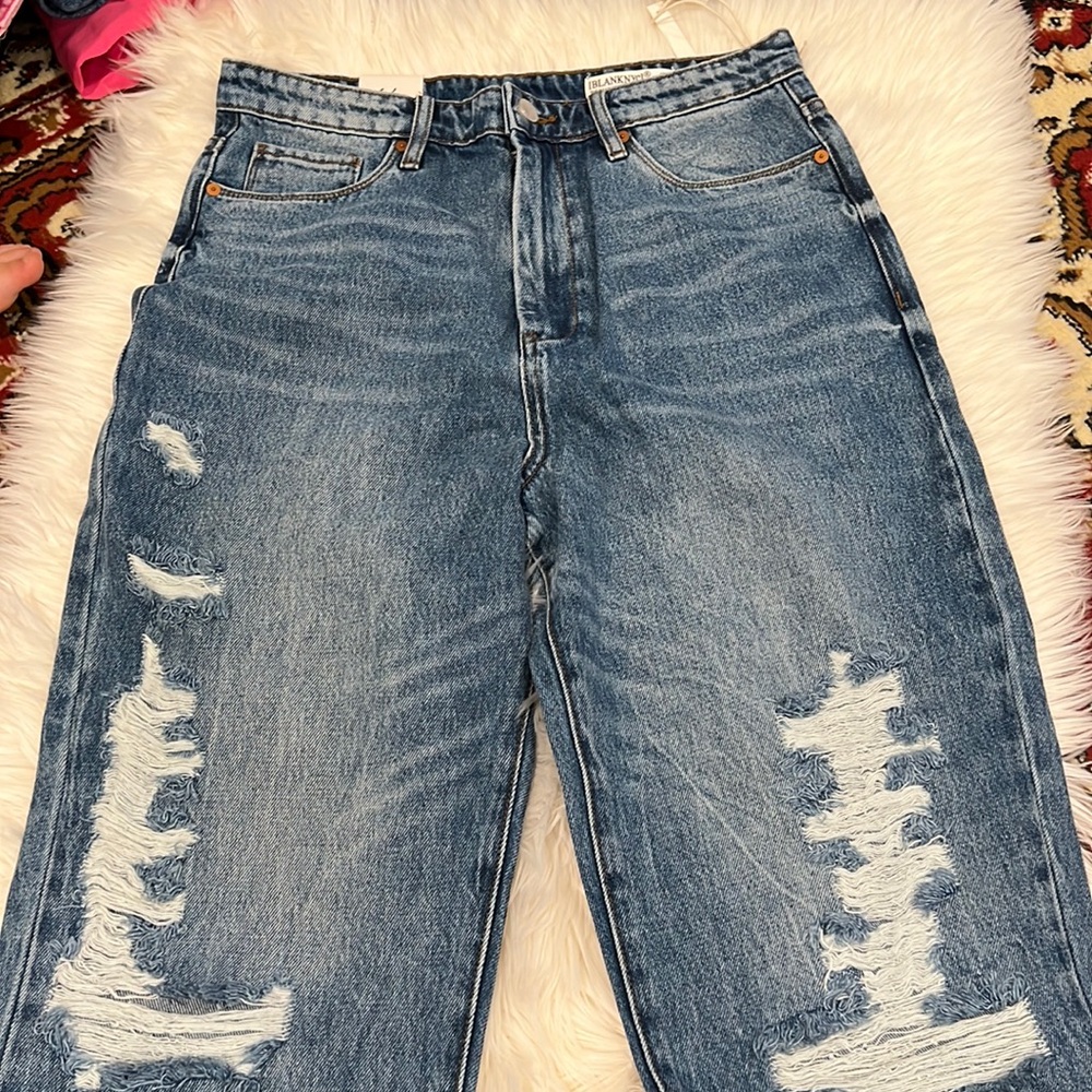 Blank nyc BAXTER IN WILDFLOWER JEAN straight leg - Picture 5 of 14
